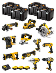 DeWALT Kit DWK1103T (DCD996+DCH273+DCG405+DCF887+DCF899H+DCS334+DCS570+ DCS355+DCP580+DCS367+DCL050+ 3x5,0Ah +DCB115+4xTSTAK VI)