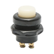 Pulsante di avviamento universale bianco a 2 pin 12V/10A–24V/5A