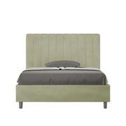 Letto 1 Piazza e Mezzo 120x190 cm Senza Rete Agueda Tè verde