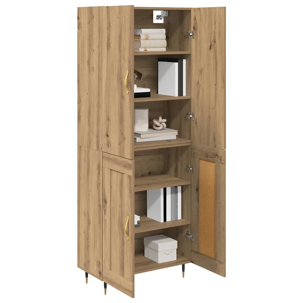 Credenza Rovere artigianale 69,5 x 34 x 180 cm