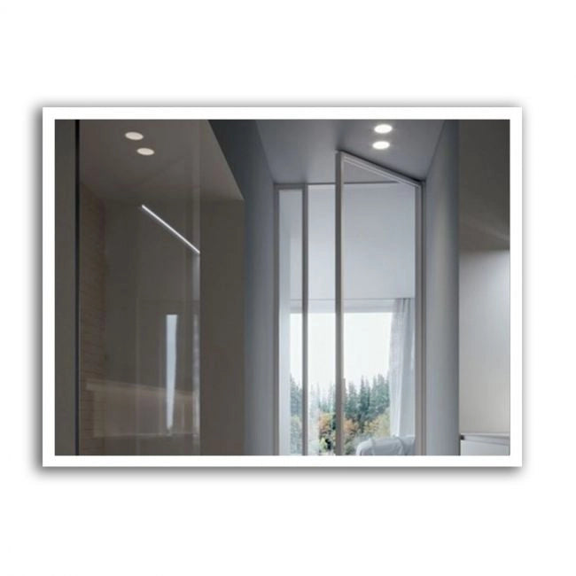 Specchio da Bagno Rettangolare 60 x 80 cm Made Italy