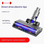 Accessori per aspiratore Dyson V6, set di pennelli per aspiratore, pennello per pavimento a forma retta, 1 pezzo