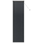 Tendaggi a Veneziana | Tenda a lamelle Nero 220 x 60 cm Alluminio