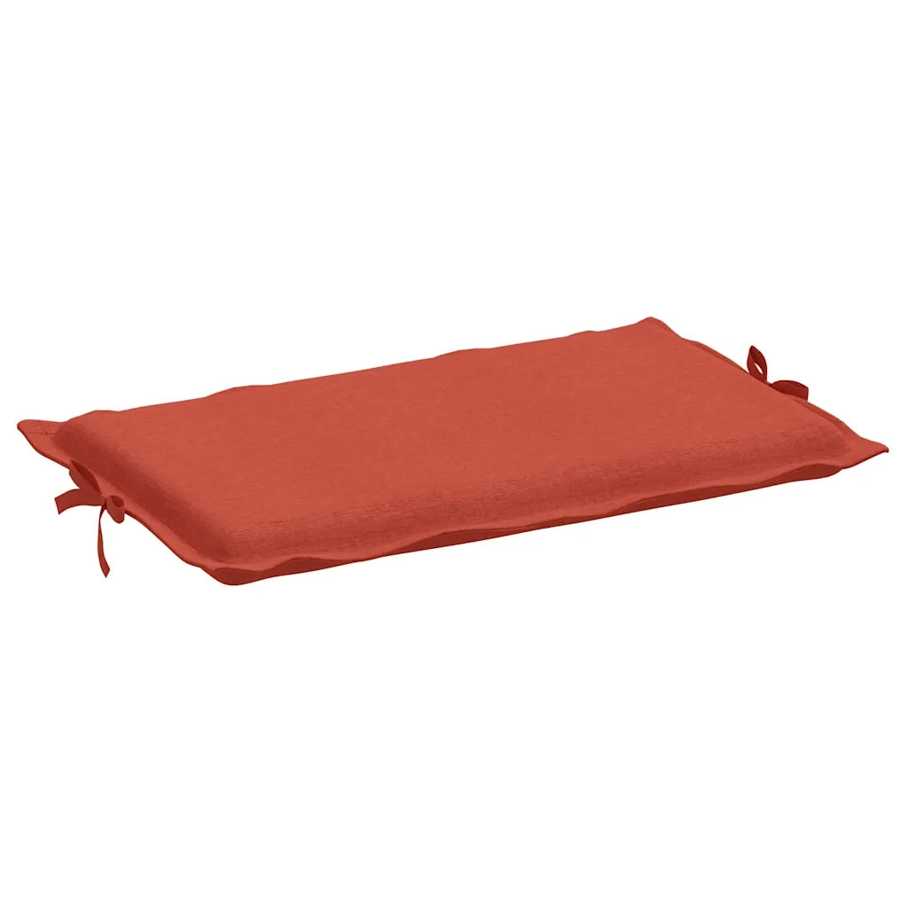 Cuscino per Lettino Prendisole Rosso Mélange 186x58x4cm Tessuto 4002482