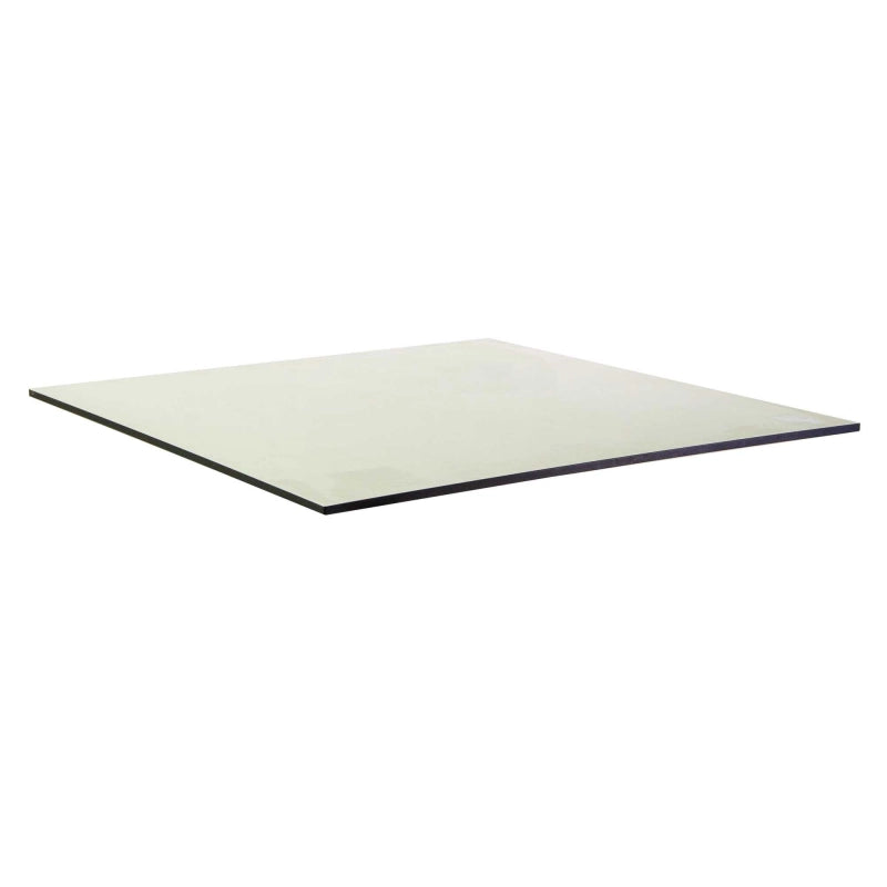 Top tavolo hpl bianco quadro cm 69x69x1