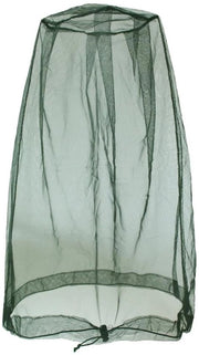 Net di protezione per la testa bifacciale da 2 pezzi, maschera anti-zanzare per campeggio, escursioni in giungla, arrampicata - Verde militare - 44*50CM