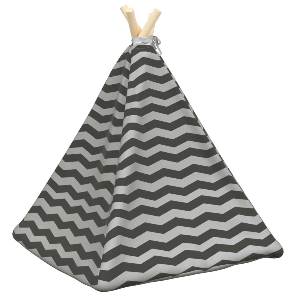 Tenda per animali con cuscino Bianco e Grigio 50 x 50 x 60 cm CFW8448347