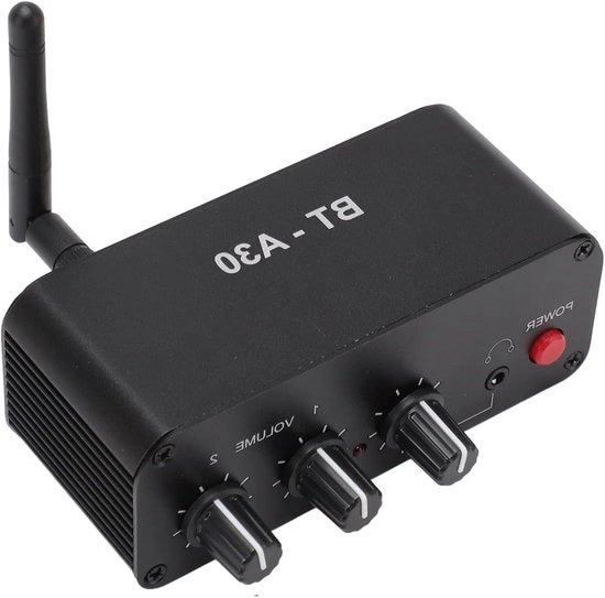 Amplificatore Bluetooth con Opamp NE5532 doppio e ingresso 3,5 mm, preamplificatore per segnale stereo da giradischi per altoparlanti da tavolo