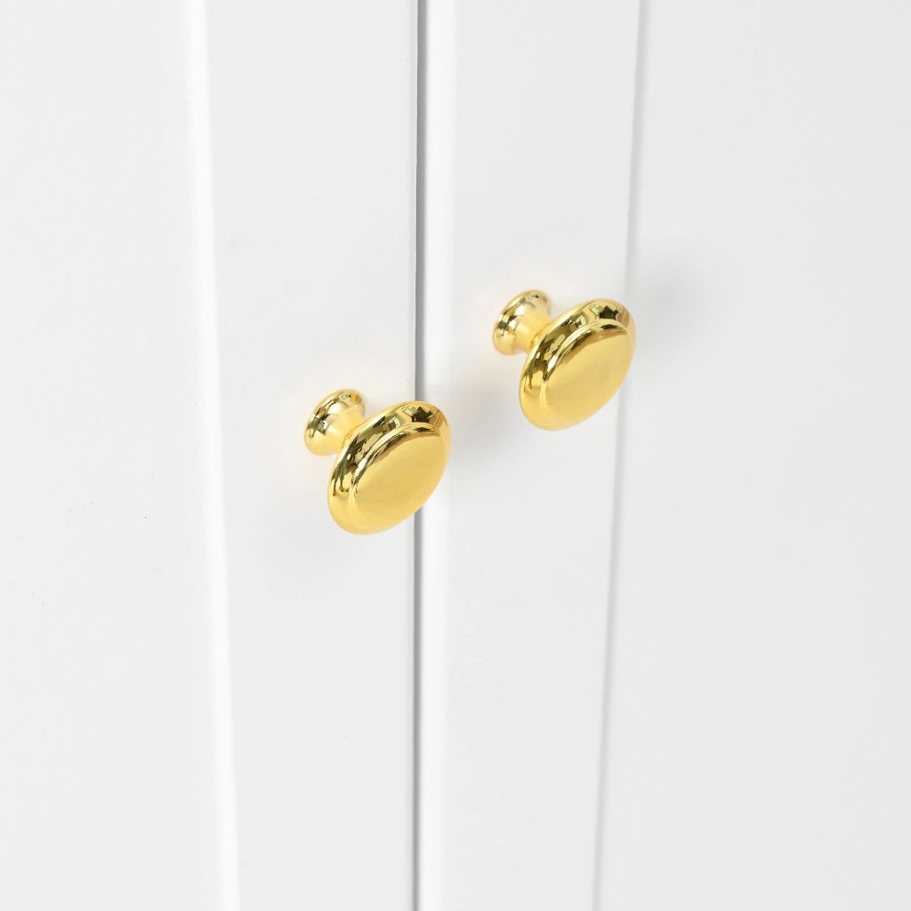 Scarpiera con 2 ante ripiani regolabili e vani aperti per ingresso in truciolare bianco 146 × 34 × 109 cm