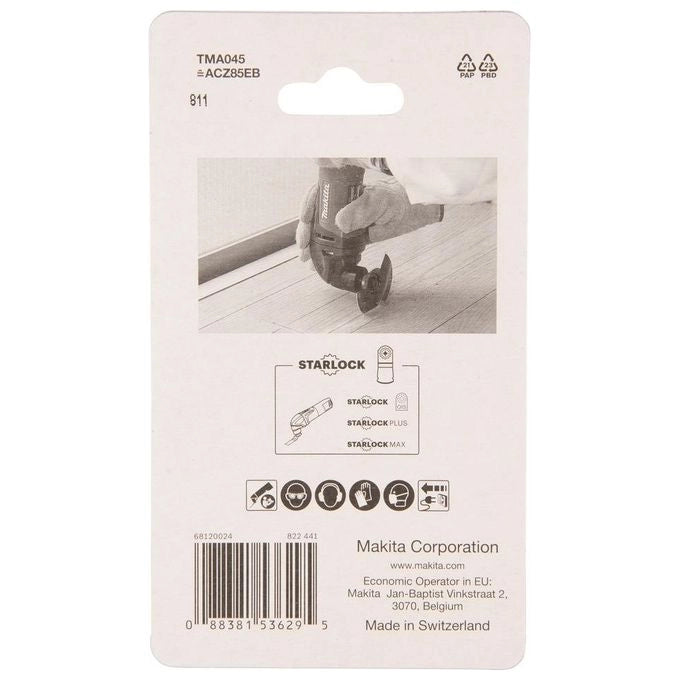 Makita B-64799 lama per sega a gattuccio, sega a traforo e sega universale Bimetallo 1 pz