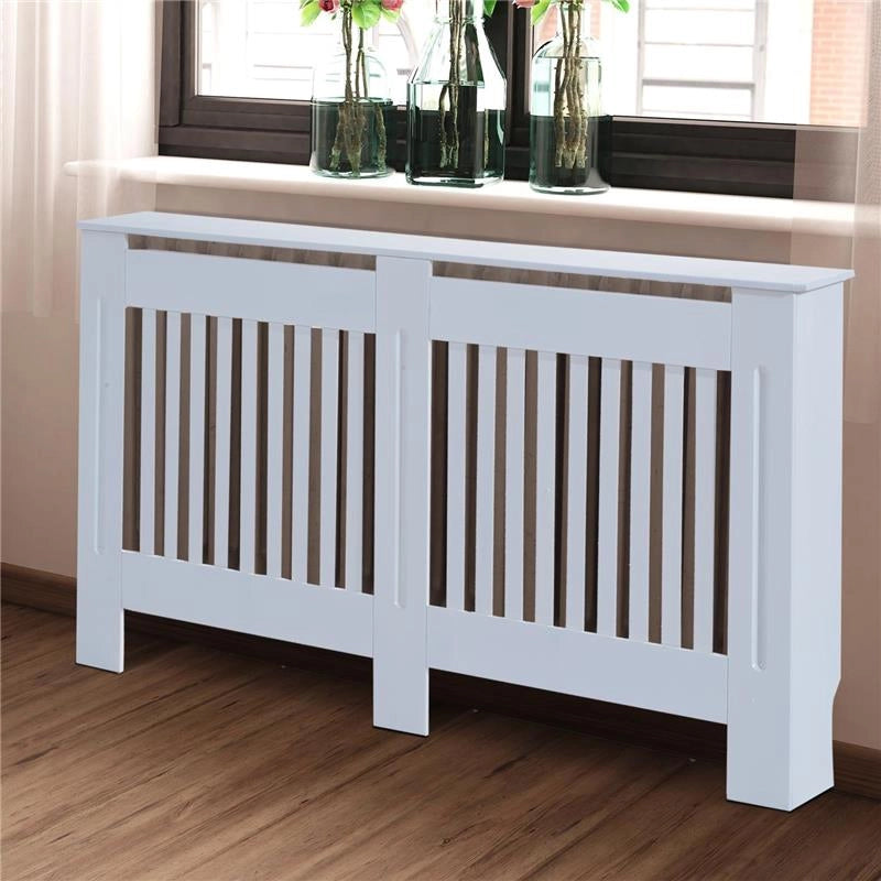 COPRITERMOSIFONE 152 X 19 X 81 CM IN LEGNO MDF BIANCO