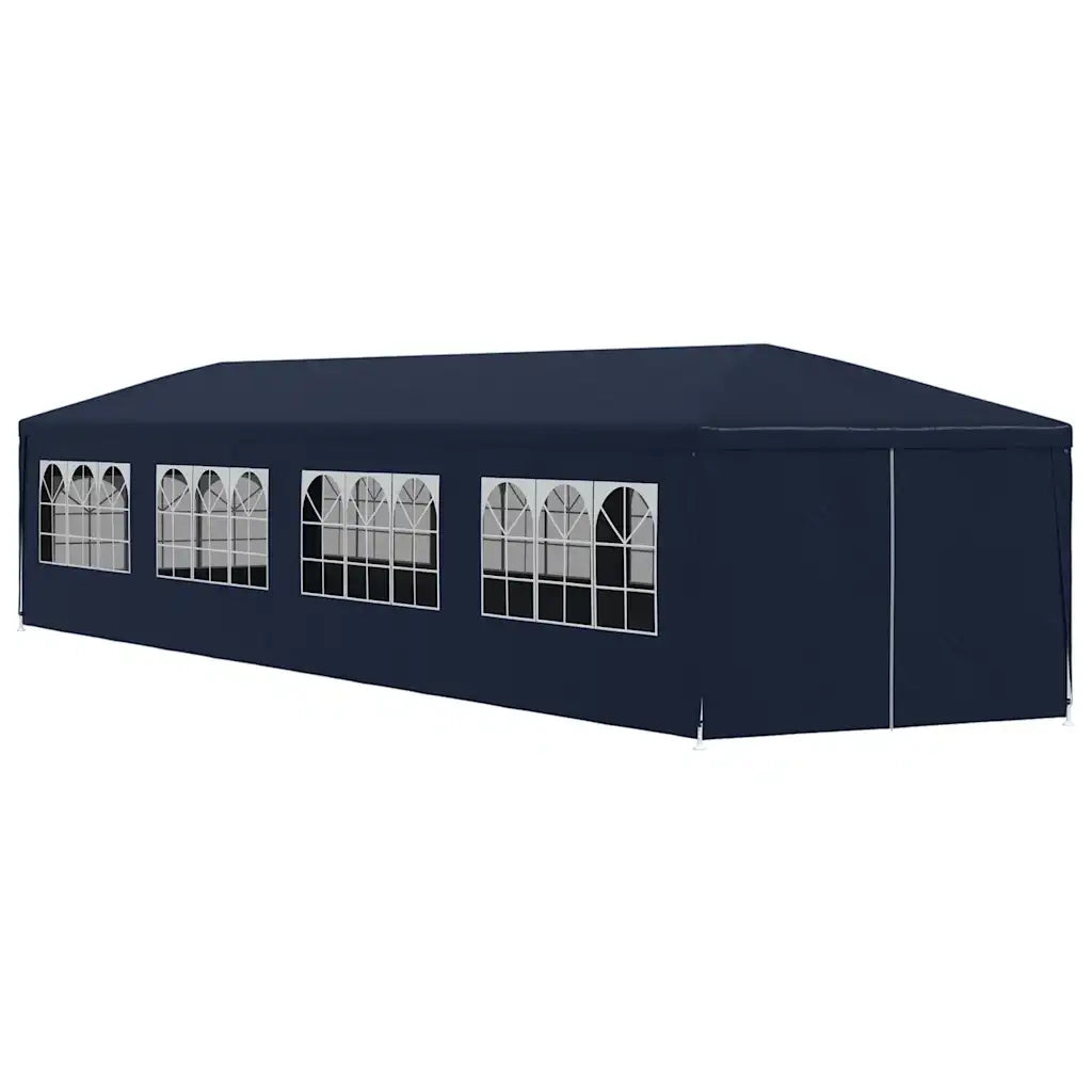 Gazebo da Giardino 3x12 m Blu 91430