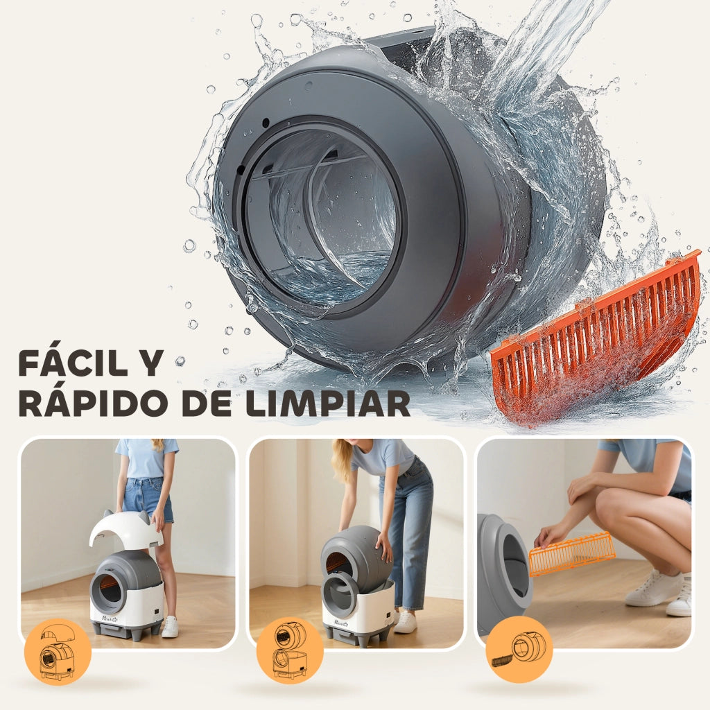 Casetta igienica per gatti autopulente ¨C Minimal ¨C 80L