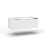 Base con top 1 cestone VENERE bianco opaco_100x45x37