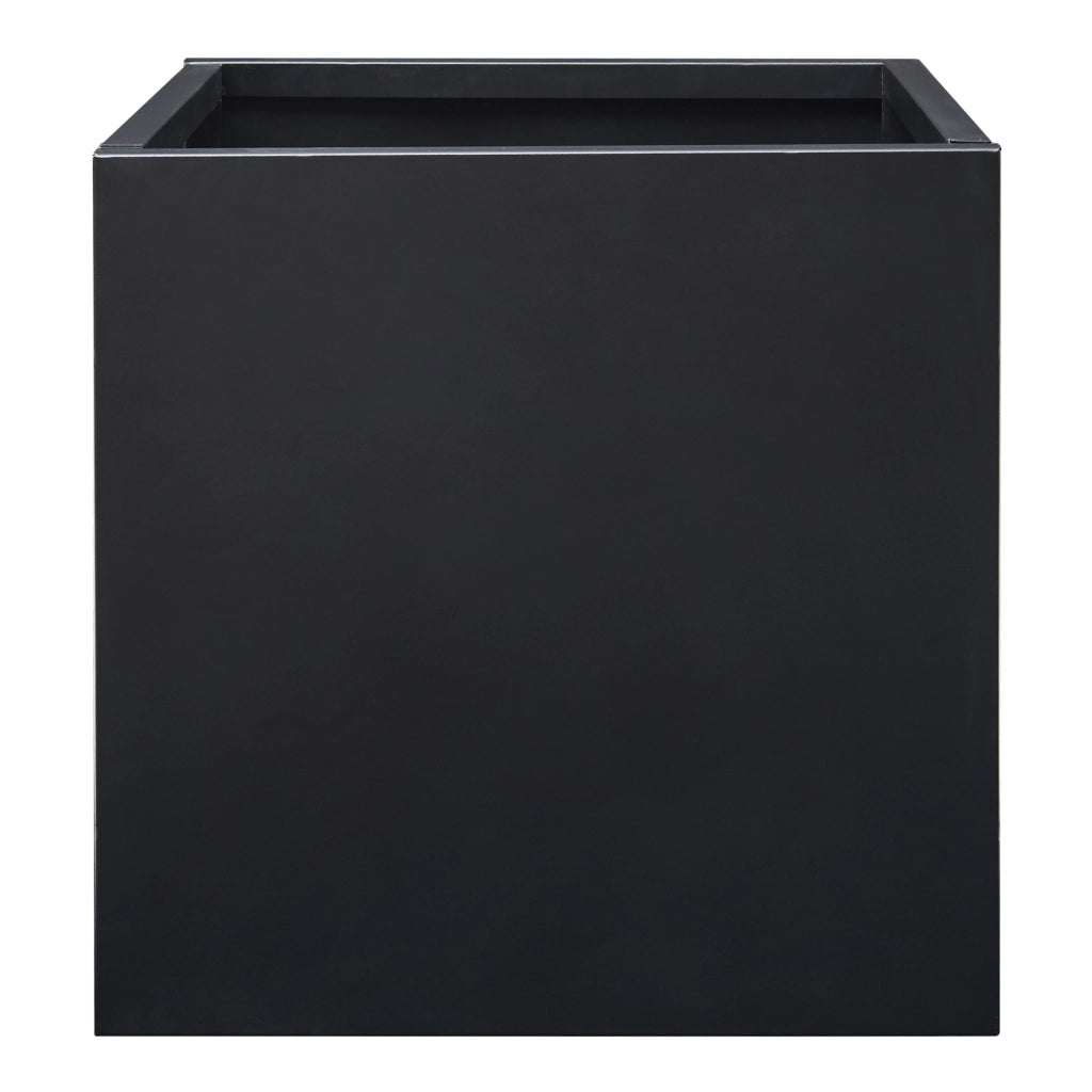 Fioriera Vaargel in Acciaio Portafiori 60x60x60 cm - Nero casa.pro