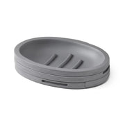 Portasapone alin grigio | eleganza minimal