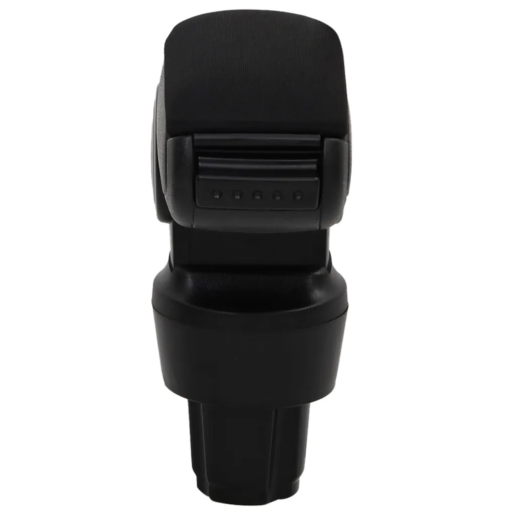 Bracciolo per Auto Nero 13x33x(33-49) cm in ABS CFW4407927