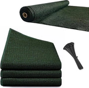 Hekscherm perimetrale 150 cm x 10 metri + 50 cavi a cinghia, per facile fissaggio, protezione visiva, per cancelli di giardino, protezione visiva, 90%, balcone, protezione visiva, resistente alle intemperie.