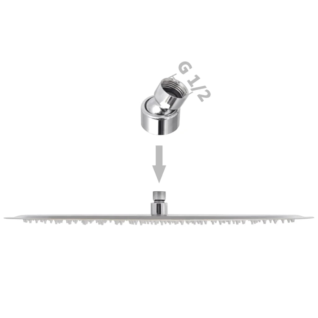 Set di 2 soffioni doccia a immersione in acciaio inox da 50 cm di diametro 02_0002103