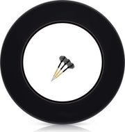 Ring di Protezione per Dartboard - Ringa di Protezione per Dartboard in Nero - Alta Qualità e Stabilità - Protezione per il Muro del Dartboard senza Accessori aggiuntivi - Stile Professionale - (WK 02127)