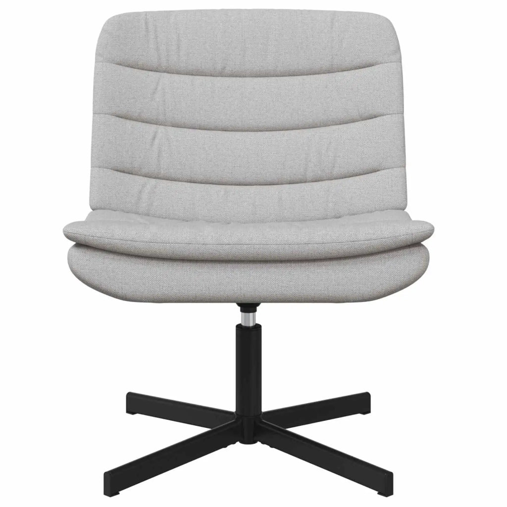 Sedia girevole Grigio Nuvola 63 x 75 x 76 cm Tessuto 42007358