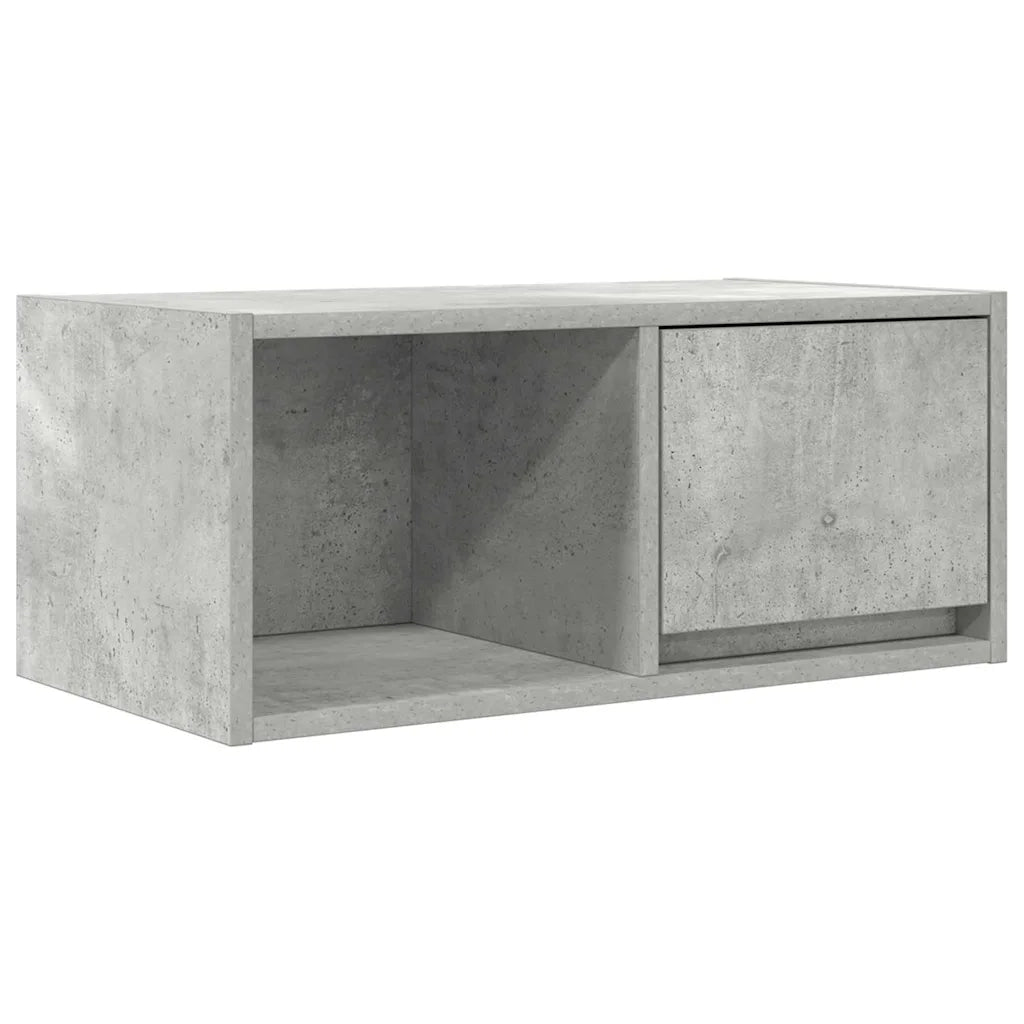 Mobili TV 2 pz Grigio Cemento 60x31x25,5cm in Legno Multistrato 861443