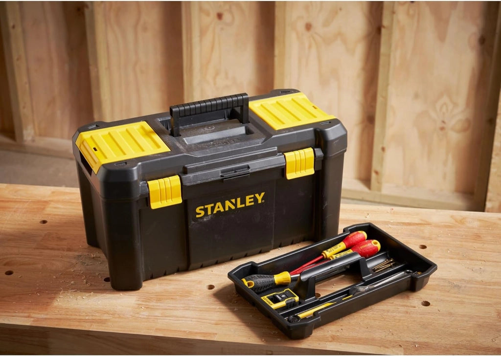 CASSETTA PORTAUTENSILI ESSENTIAL CHIUSURE IN PLASTICA  cm.48,2x25,4x25 (STST175520)    STANLEY