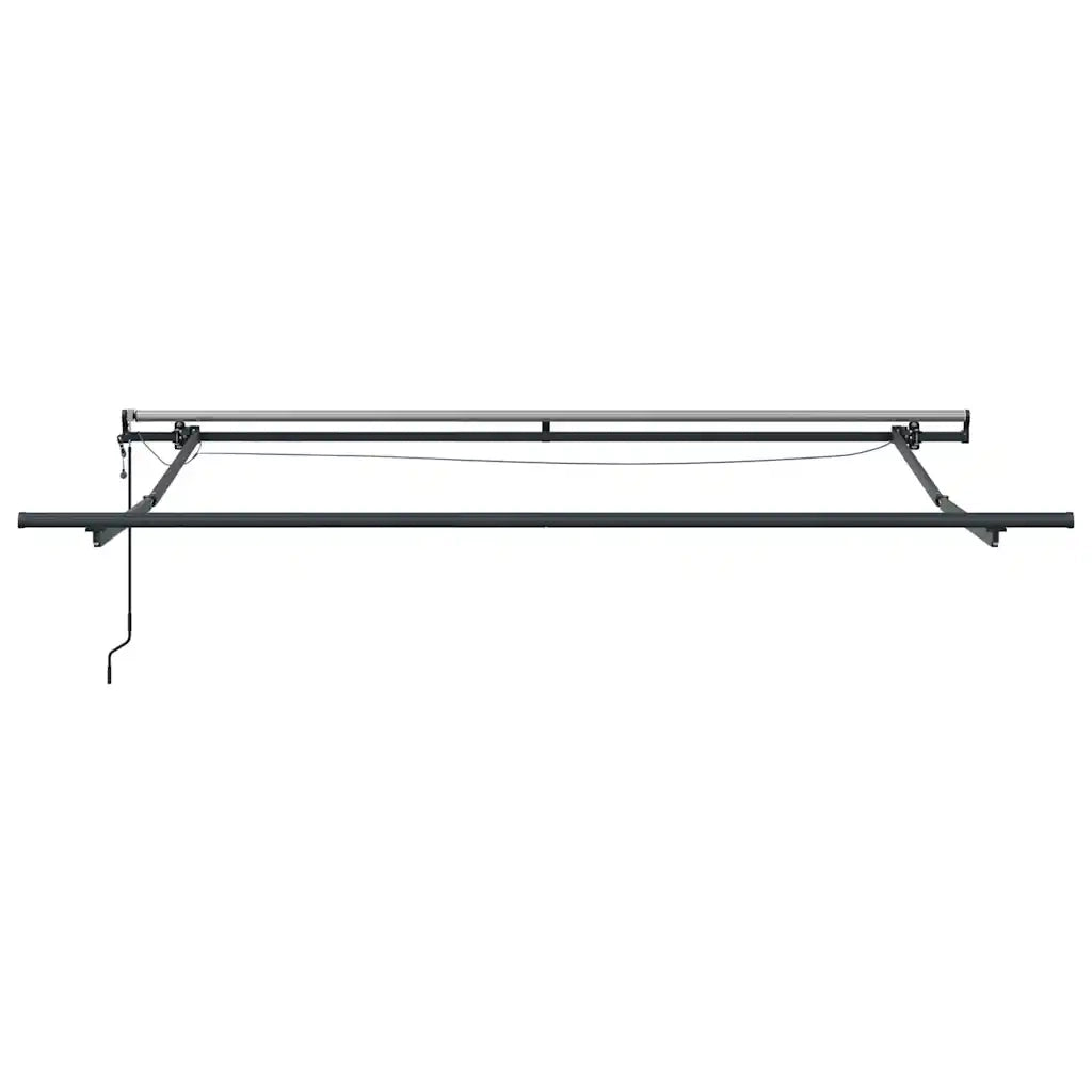 vidaXL Tenda da Sole Retrattile Automatica con LED Marrone 300x250 cm