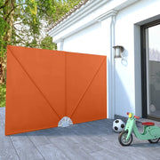 Tenda Laterale per Terrazza Pieghevole Terracotta 240x160 cm 44571