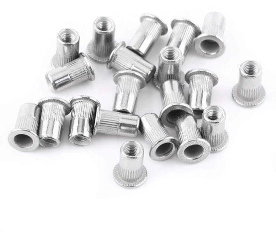 Viti a testa piatta in acciaio inossidabile - M3/M4/M5/M6/M8 - 20 pezzi - applicazioni di costruzione meccanica - profilo basso - viti a testa piatta