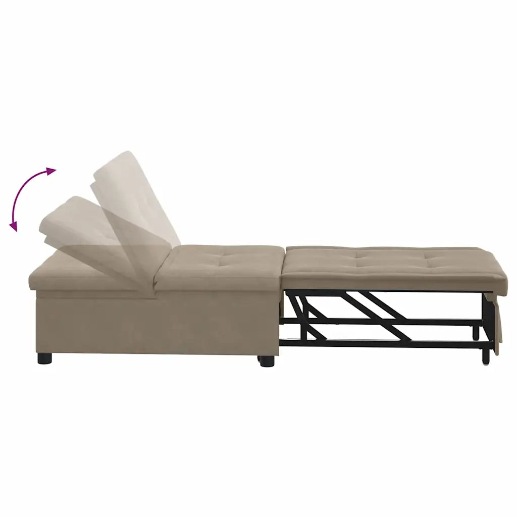 Divano letto | Sof¨¤ letto | Letto singolo Estraibile Talpa 194 x 67 x 82 cm Microfibra