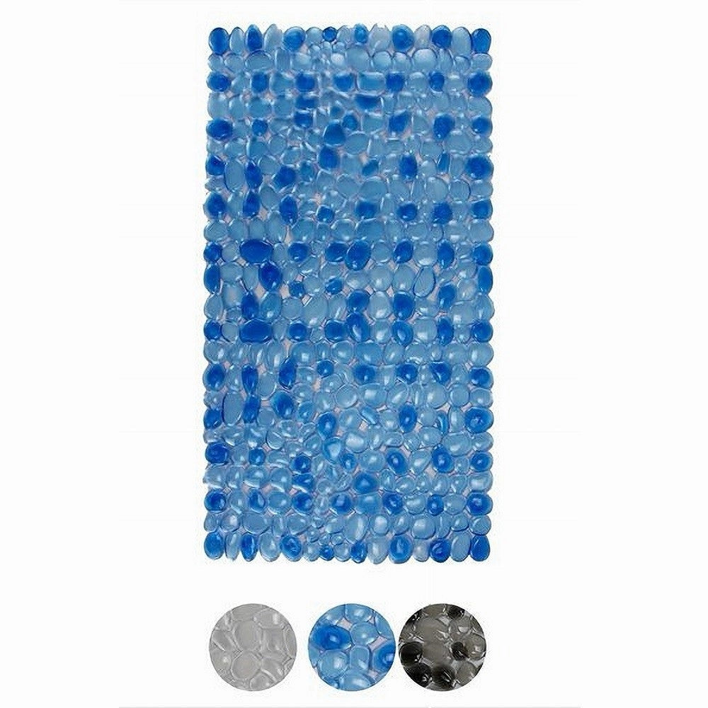 Trade Shop - Tappeto Tappetino Pvc Sassi Antiscivolo Per Vasca Da Bagno Doccia 68x38cm 59455 -