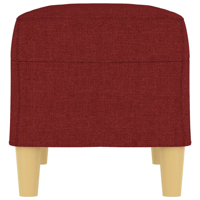 Panca Rosso Vino 70x35x41 cm in Tessuto 349373