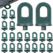 50 Clip per Supporti per Piante per Piante di Cielo e Reticolo di Ombra - Accessori di Sospensione in Plastica
