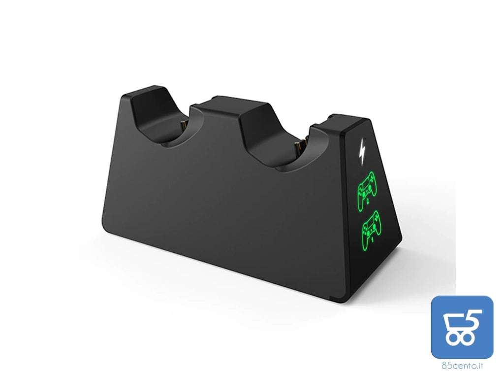 Base di Ricarica per Controller PS4 portatile dual dock station di ricarica Joystick non inclusi