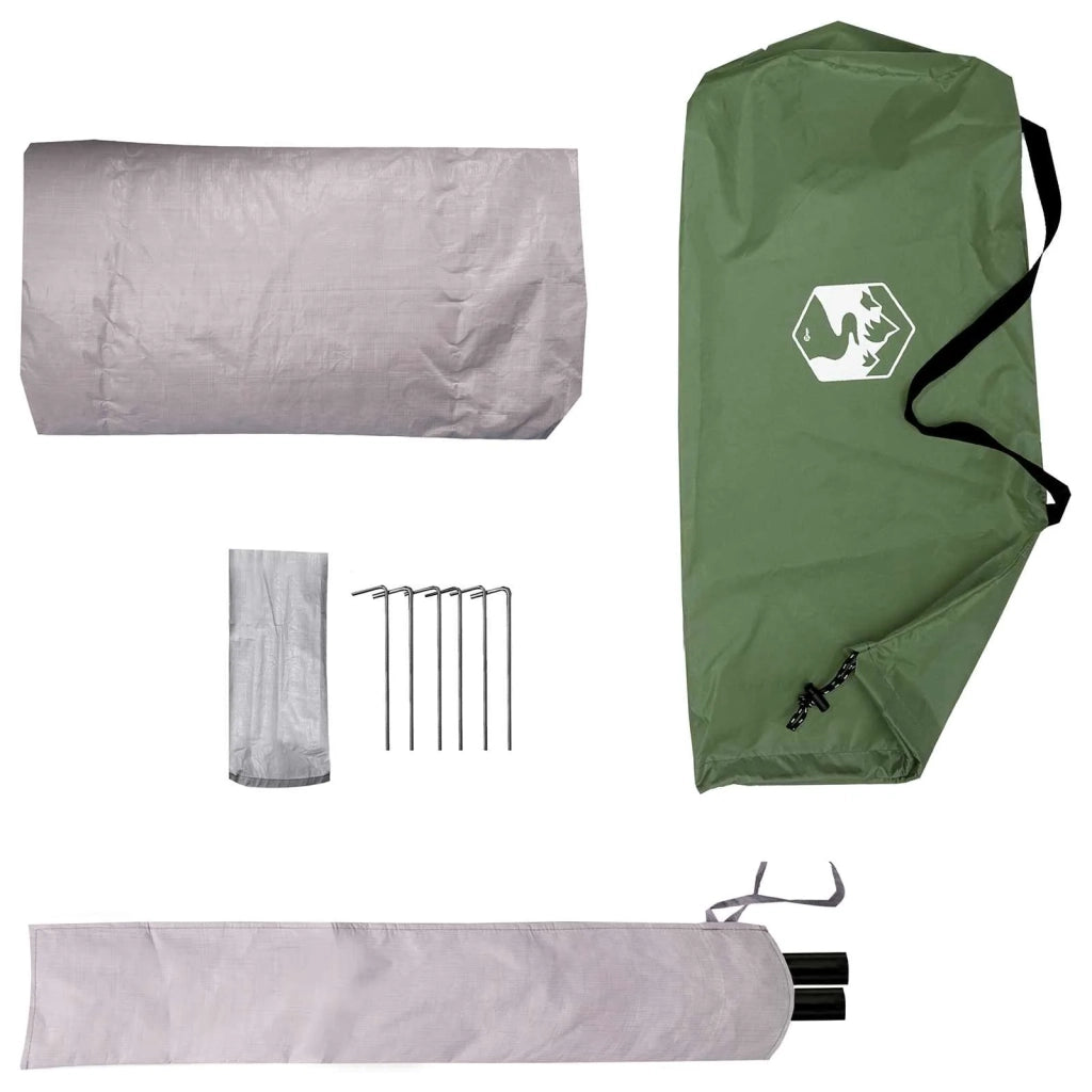Tenda da backpacking Verde 4 persone