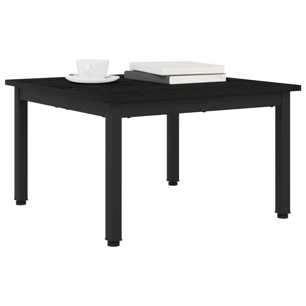 Tavolino da salotto Rovere Nero 60 x 60 x 36 cm
