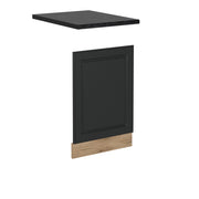 Pannello frontale R-Line Antracite rustico/Rovere dorato 45 cm, PL Antracite Vicco