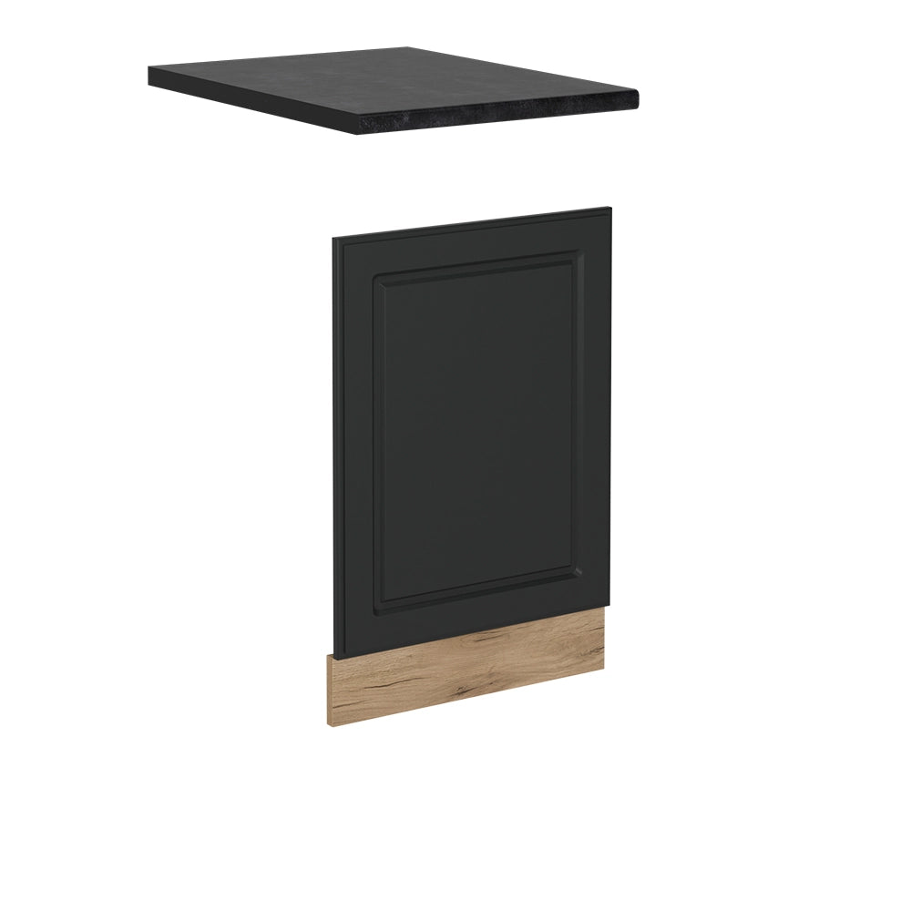 Pannello frontale R-Line Antracite rustico/Rovere dorato 45 cm, PL Antracite Vicco
