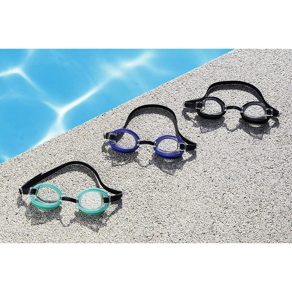 Trade Shop - Occhialini Da Nuoto Mare Piscina Deep Marine 14 + Anni Colori Assortiti 21097 -