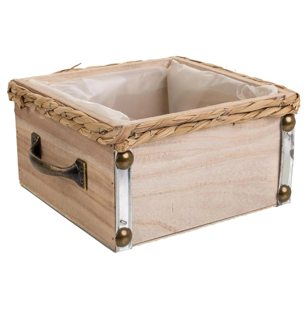 Cassetto in legno marrone 20x20x10h