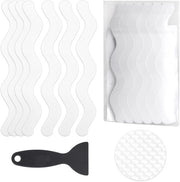 36 strisce antiscivolo per bagno e doccia strisce antiscivolo per bagno e doccia con schiuma abrasiva premium strisce antiscivolo trasparenti autoadesive per la sicurezza in bagno e doccia