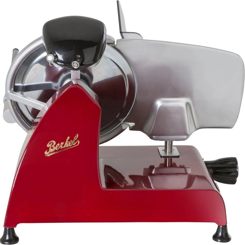 Berkel RSBGM01000000 Red Line Affettatrice a Gravita' Lama 250 mm 190 W Spessore 0-14 mm Affilatoio Integrato colore Rosso