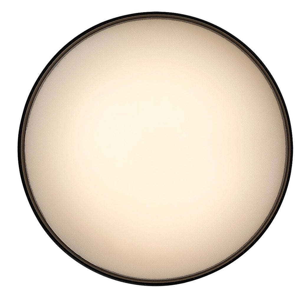 Plafoniera Rabalux Ovidia nera tonda Ø11 LED 16W 3000K