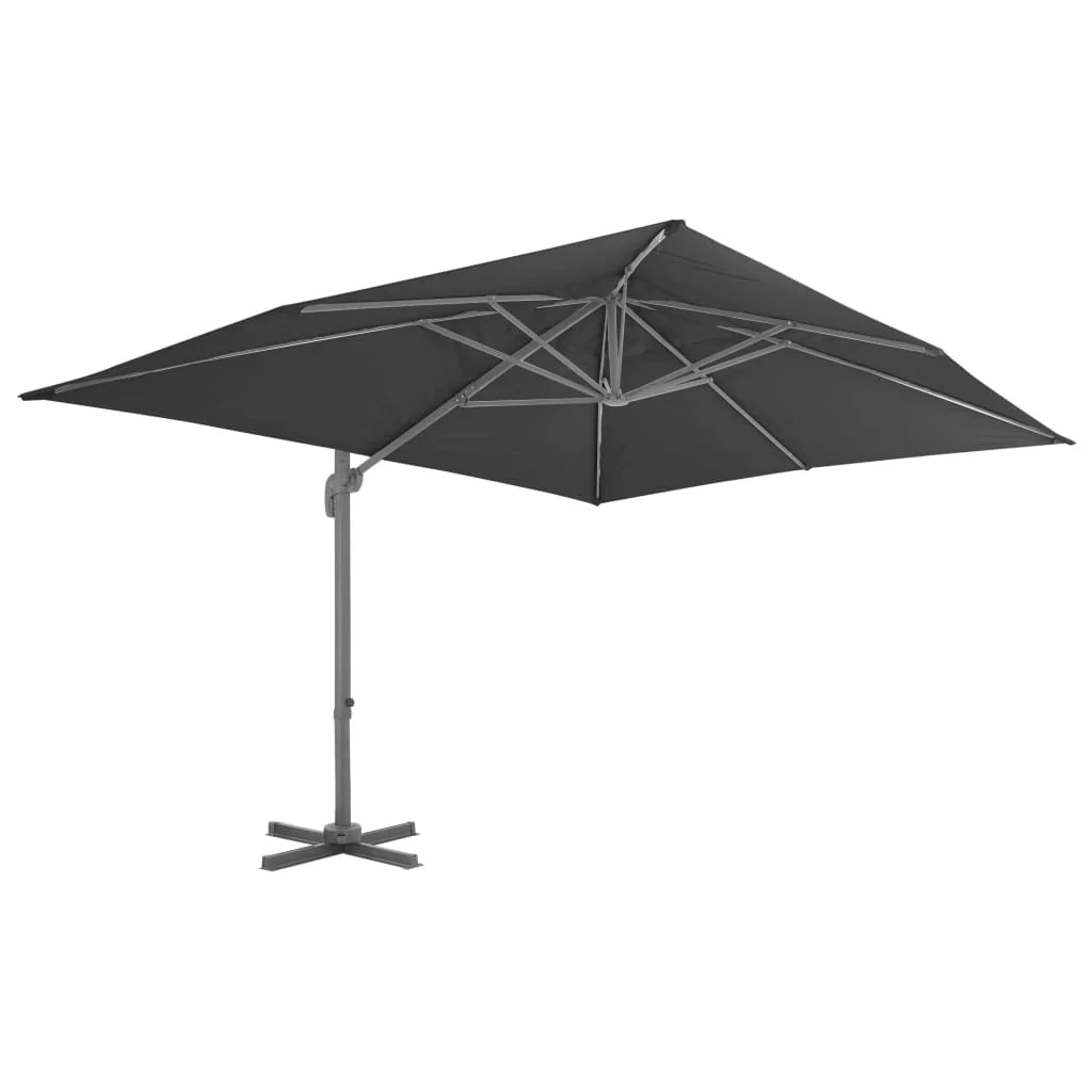 Ombrellone con base portatile 4 m antracite 02_0008047