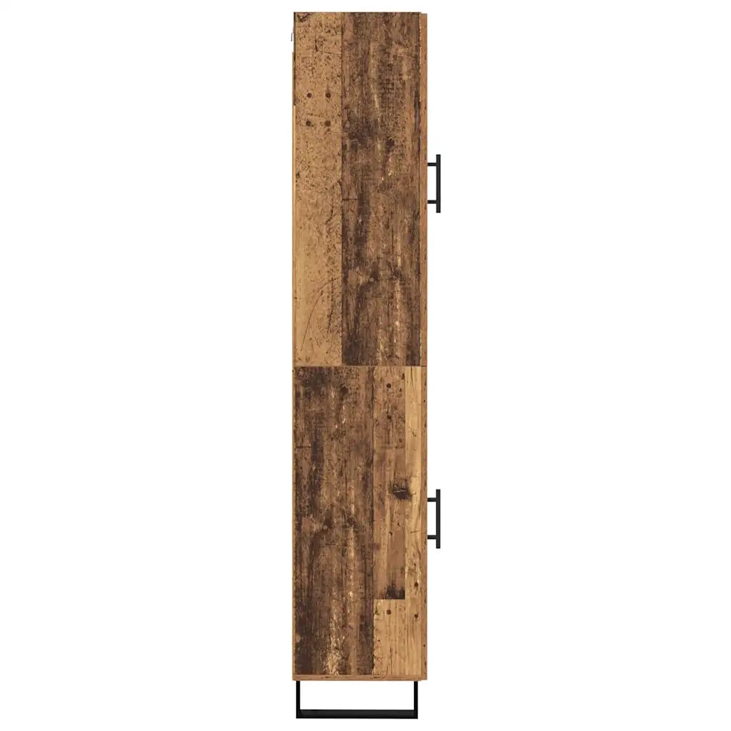 Credenza-Buffet-Armadio da cucina Legno vecchio 69,5 x 34 x 180 cm Legno multistrato 225395