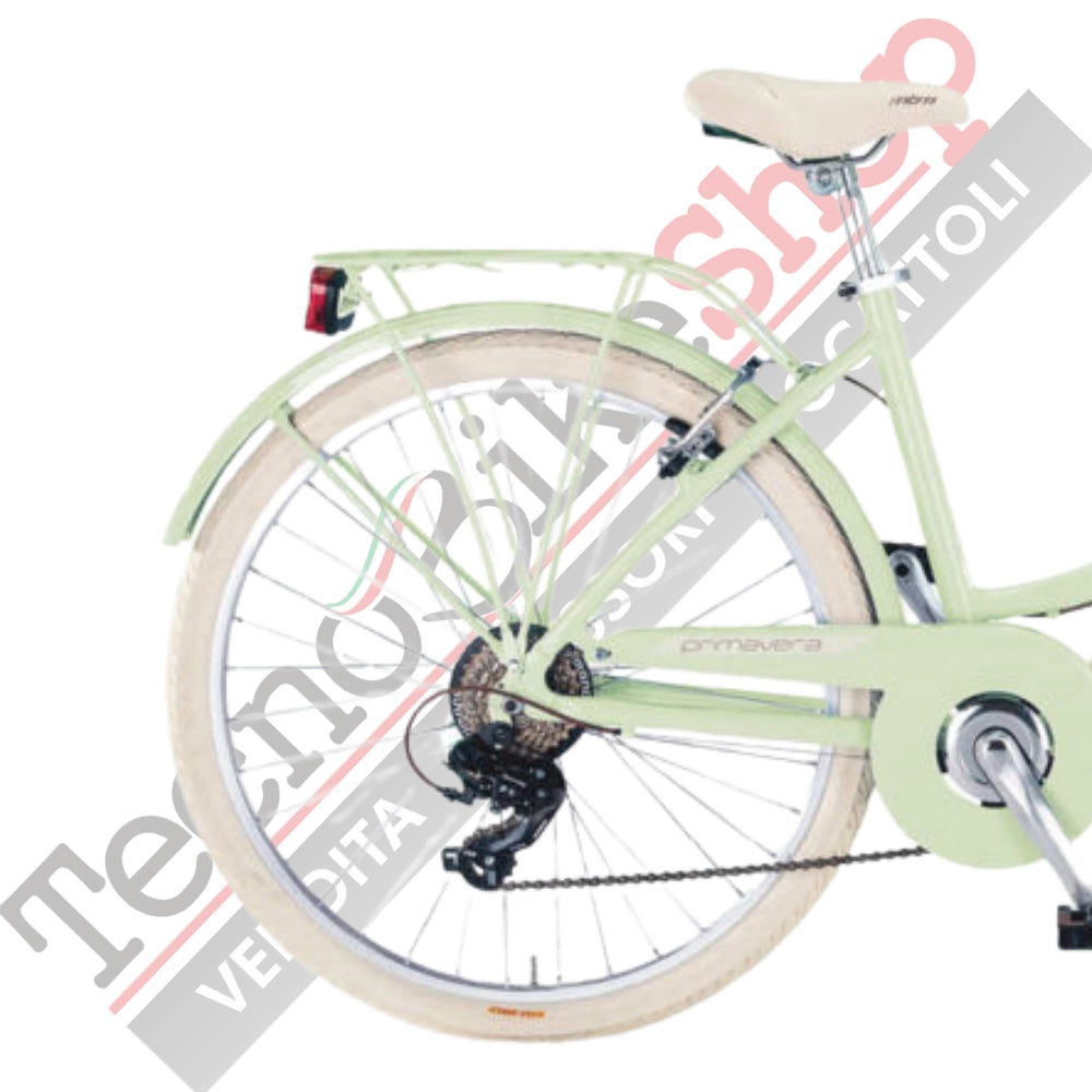 Bicicletta MBM UNISEX  Primavera  24'' 6v-Verde Menta