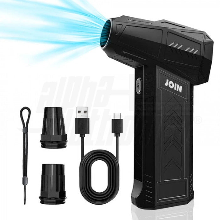 Soffiatore TORNADO ad aria portatile a batteria 130.000 RPM con ugelli intercambiabili JOIN CK-110
