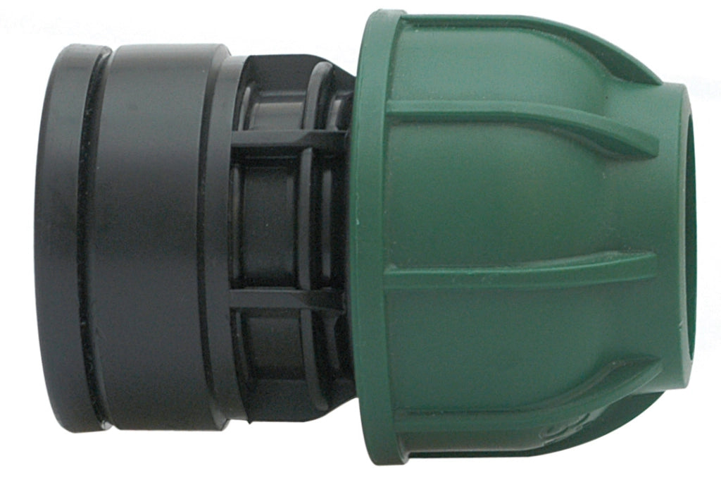 RACCORDO A COMPRESSIONE PN10 FEMMINA  mis. 16x1/2 20.00 pz