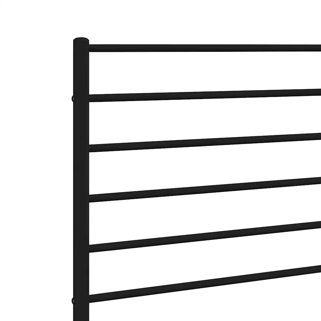 Testiera di Ricambio in Metallo Nero 180 cm 352355